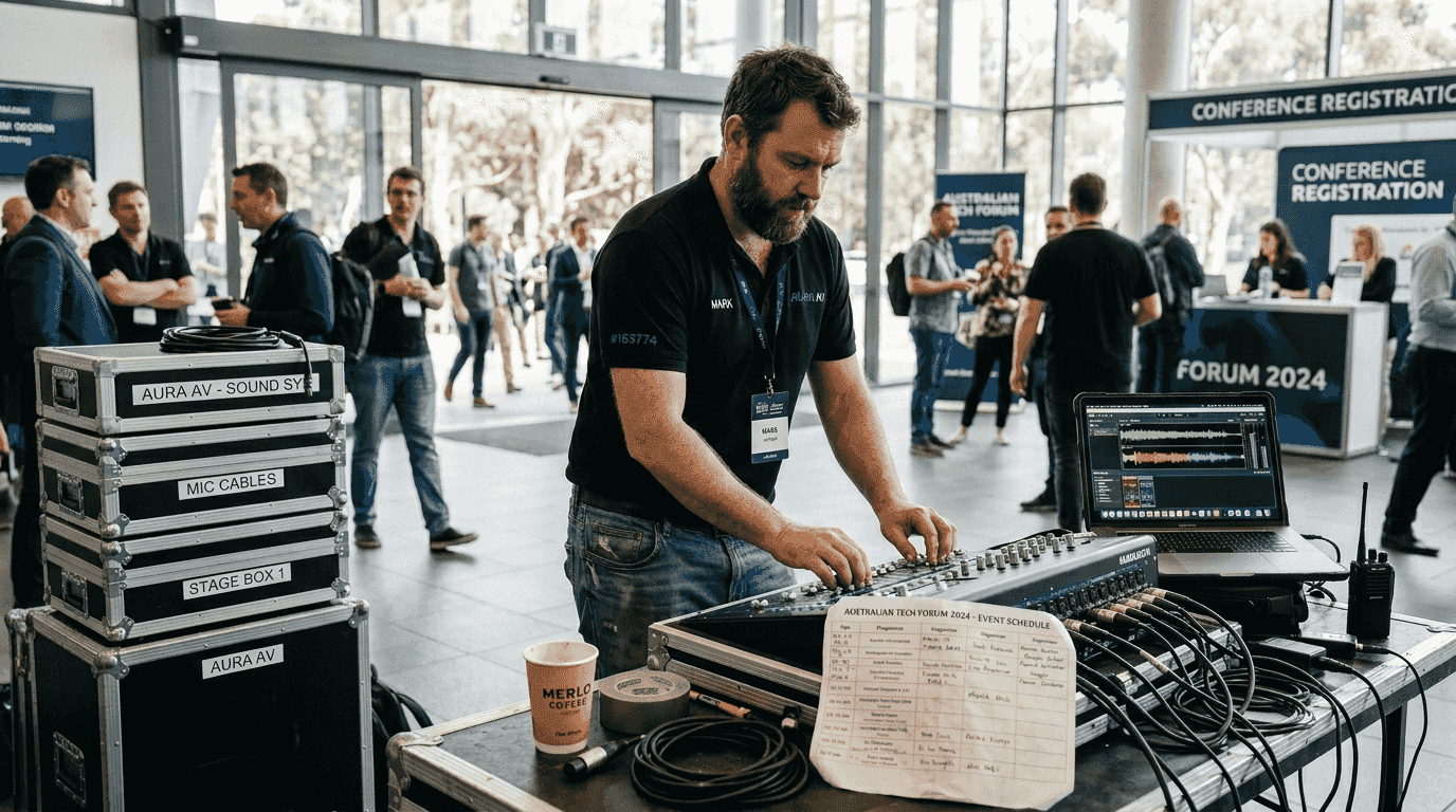 AV equipment explained: essential guide for corporate events 2026