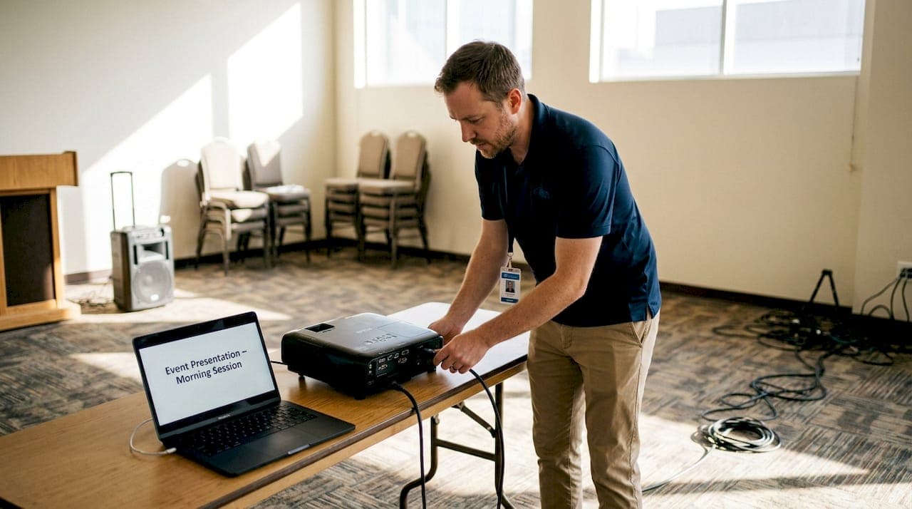 What is event audio visual? Guide to AV for corporate events