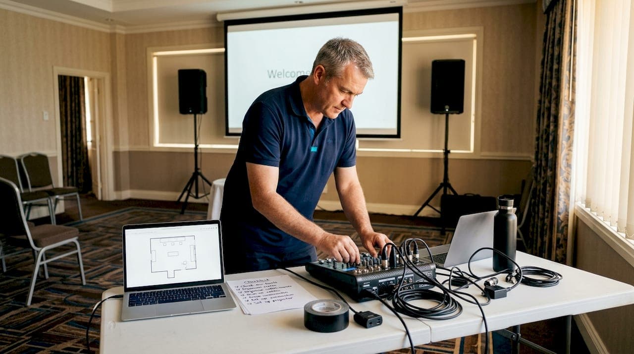 Your essential AV equipment list for conferences